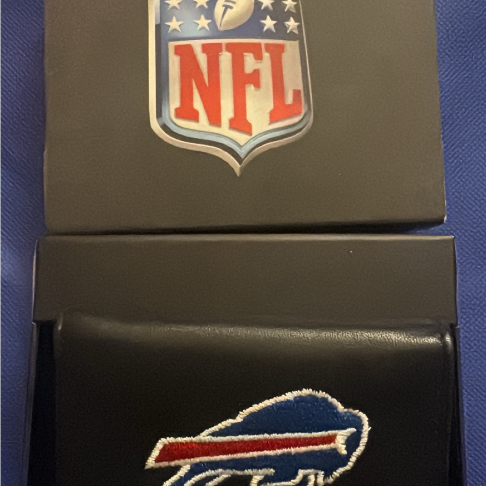 NFL Black Wallet with Team Logo